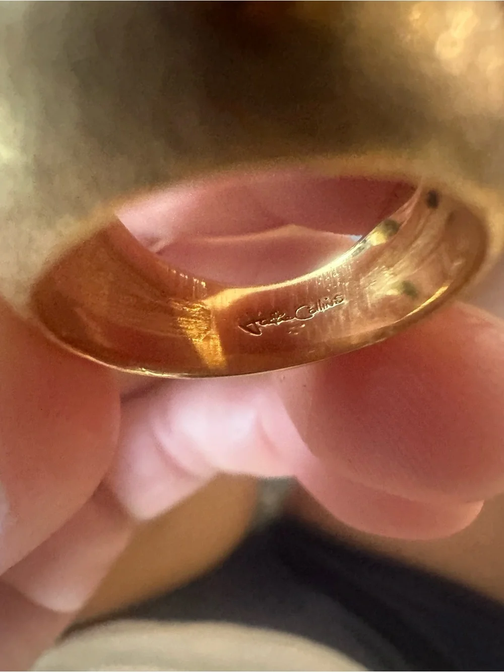 Vintage Jackie Collin’s ring 1980s 6-6.5